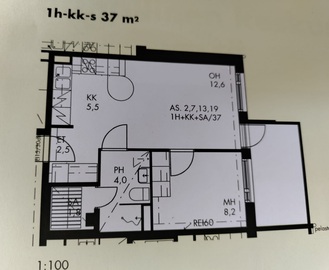 Hovintie 19, Keskusta, Kempele