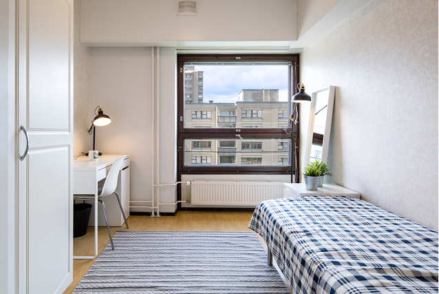 Vuokra-asunto Helsinki Merihaka Yksiö Bedroom