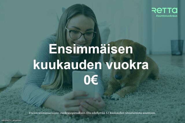 Vuokra-asunto Lahti Hennala Kaksio -