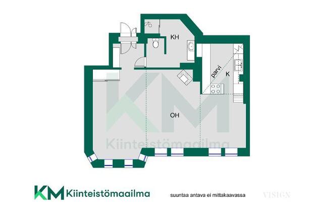 Rental Helsinki Hernesaari 2 rooms