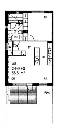 Right of occupancy apartment Espoo Karakallio 2 rooms