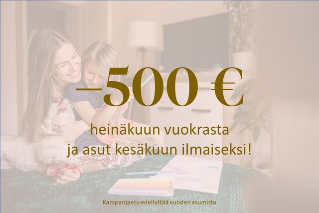Rental Helsinki Aurinkolahti 1 room -