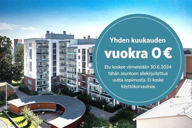 Vuokra-asunto Vantaa Martinlaakso Yksiö