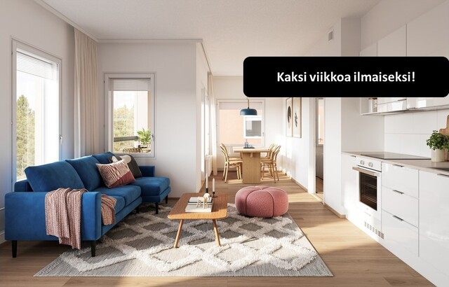 Vuokra-asunto Turku Pukkila 3 huonetta Yleiskuva
