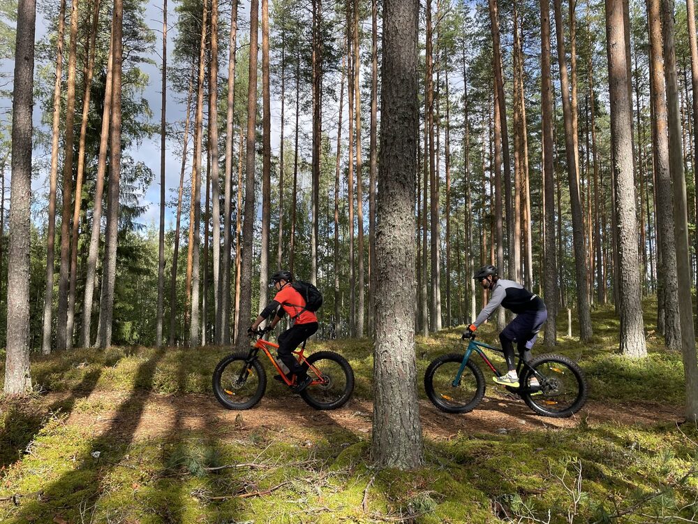FOREST TREK WITH FATBIKE in Jyväskylä