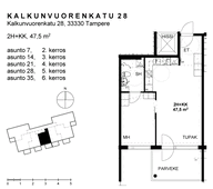 Kalkunvuorenkatu 28, Kalkku, Tampere