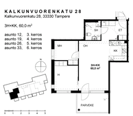 Kalkunvuorenkatu 28, Kalkku, Tampere