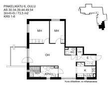 Pinkelikatu 6, Toppila, Oulu
