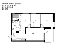 Taitoniekantie 4, Kortepohja, Jyväskylä