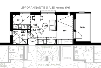 Lipporannantie 5 A, Lipporanta, Oulu