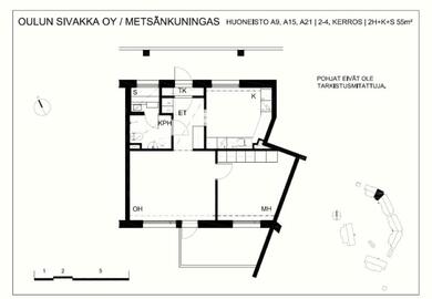 Metsäkuninkaantie 20, Hiironen, Oulu