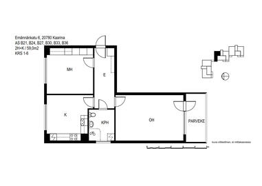 Emännänkatu 6 B, Hovirinta, Kaarina