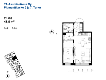 Pigmenttitasku 5, Pitkämäki, Turku