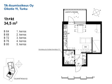 Oikotie 11, Raunistula, Turku