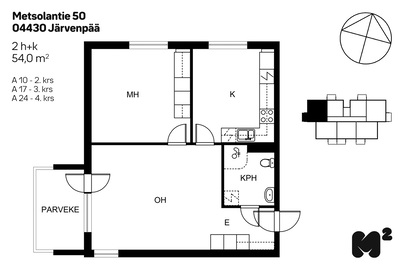 Metsolantie 50, Pöytäalho, Järvenpää