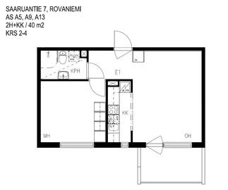 Saaruantie 7, Ounasrinne, Rovaniemi