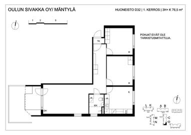 Postimestarintie 14, Mäntylä, Oulu