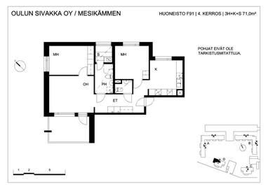 Jänönkuja 2, Hiironen, Oulu