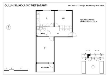 Tervakukkatie 26, Rajakylä, Oulu
