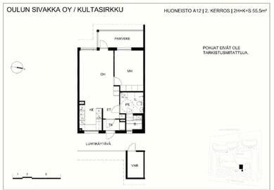Kultasirkuntie 6, Kiviniemi, Oulu