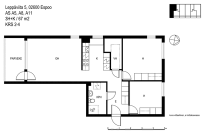 Leppäviita 5, Leppävaara, Espoo