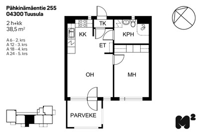 Pähkinämäentie 255, Hyrylä, Tuusula