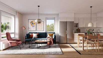 Nauhatehtaanraitti 17 B 75, Lamminpää, Tampere