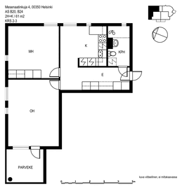 Mesenaatinkuja 4, Munkkivuori, Helsinki