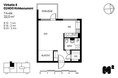 Virkatie 4, Keskusta, Kirkkonummi