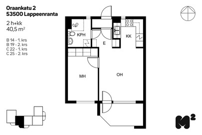 Oraankatu 2, Karhuvuori, Lappeenranta
