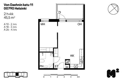 Von Daehnin katu 11, Viikki, Helsinki