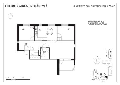 Postimestarintie 21, Mäntylä, Oulu