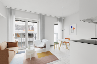 Elin Sågerin kuja 1 A62, Herttuankulma, Turku