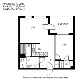 Korkeakatu 4, Niemi, Lahti