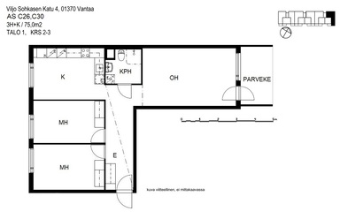 Viljo Sohkasen katu 4, Jokiniemi, Vantaa