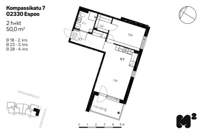 Kompassikatu 7, Saunalahti, Espoo