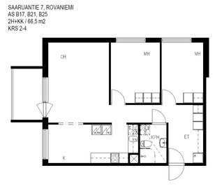 Saaruantie 7, Ounasrinne, Rovaniemi