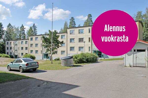 Vuokrataan kerrostalo Yksiö - Lahti Liipola Jyrkänkatu 5 B