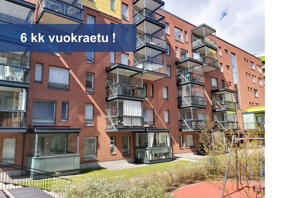 Vuokrataan kerrostalo Kaksio - Helsinki Vallila Sahanmäenkuja 3 A