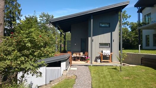 Vuokra-asunto Espoo Mankkaa Kaksio +Pieni moderni erillistalo turvallisesti pihan perällä     +Modern small house, safely located in the garden