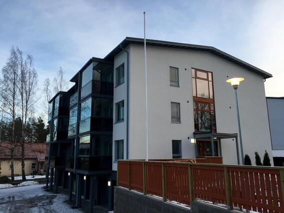 Vuokra-asunto Nurmijärvi Klaukkala Yksiö Lähes uusi talo keskustassa rauhallisessa paikassa