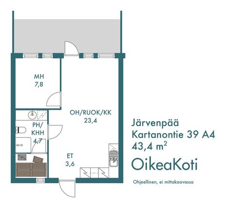 Rental Järvenpää Keskusta 2 rooms
