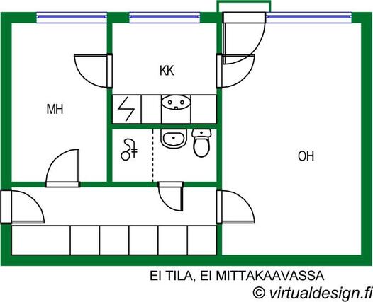 Vuokra-asunto Helsinki Puotila Kaksio Pintaremontoitu kaksio Puotilassa. Vuokrataan pitkäaikaiselle vuokralaiselle, mutta sopii myös kahdelle opiskelijalle.