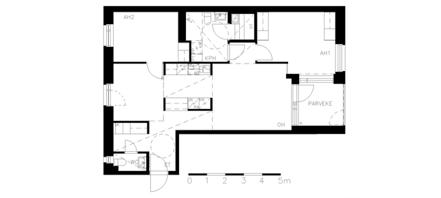 Rental Helsinki Jätkäsaari 3 rooms D 85  Tyynenmerenkatu 3 D 85