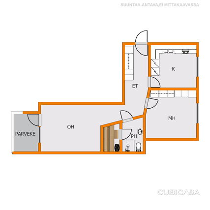 Rental Oulu Toppila 2 rooms