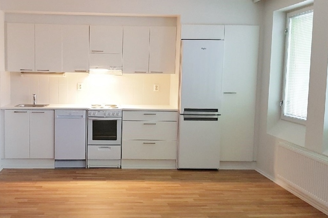 Rental Kokkola Keskusta 2 rooms Ristirannankatu 8 julkisivun puolelta