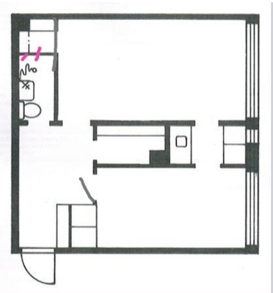 Rental Oulu Tuira 2 rooms Merikoskenkadun julkisivu