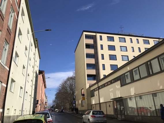 Vuokra-asunto Tampere Tammela Kaksio Julkisivu.