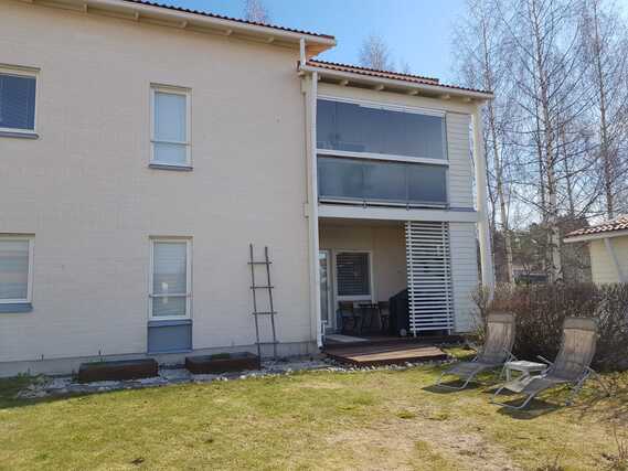 Rental Oulu Hintta 3 rooms Takapiha