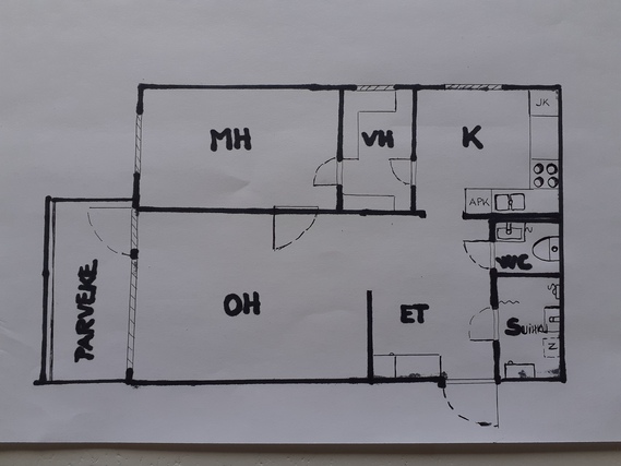 Vuokra-asunto Uusikaupunki Pietola Kaksio Pietolankatu 12